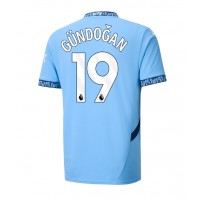 Maglia Calcio Manchester City Ilkay Gundogan #19 Prima Divisa 2024-25 Manica Corta